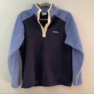 Columbia Fleece Pullover - blue